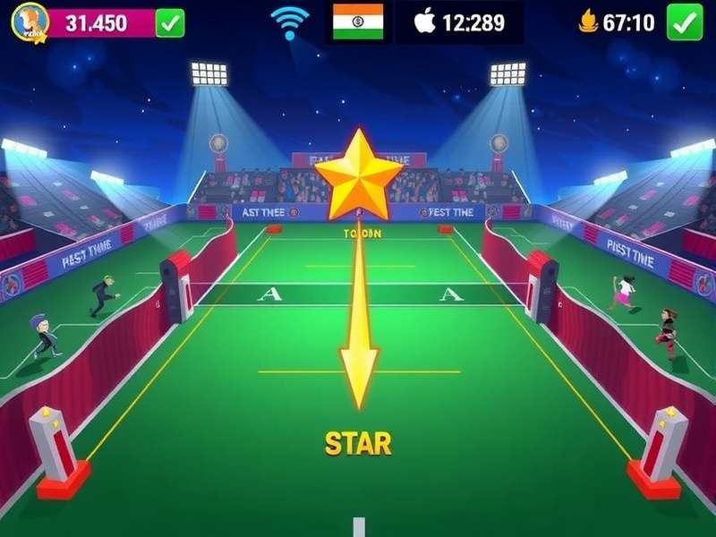 Rapid Spike Stars Gameplay Screenshot